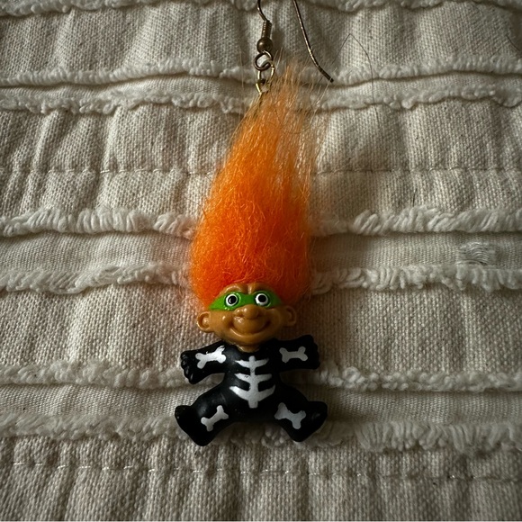 Halloween Troll Earrings - Picture 2 of 3